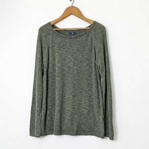 GAP women's lightweight sweater, sage green, large